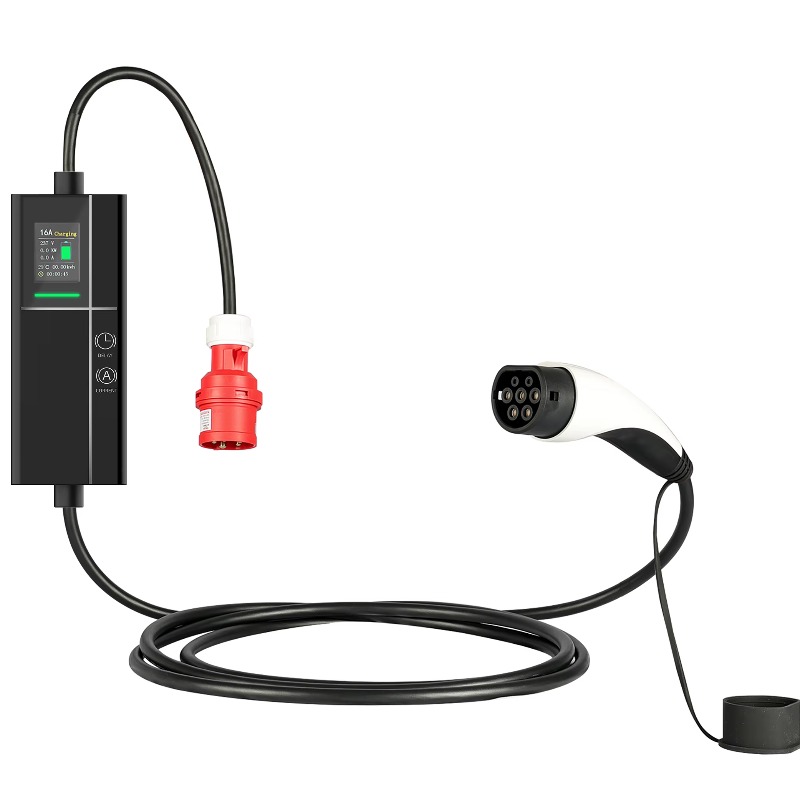 Type 2 Portable Ev Charger 11Kw Cee - 2026 휴대용 전기차 충전기 16A 5M