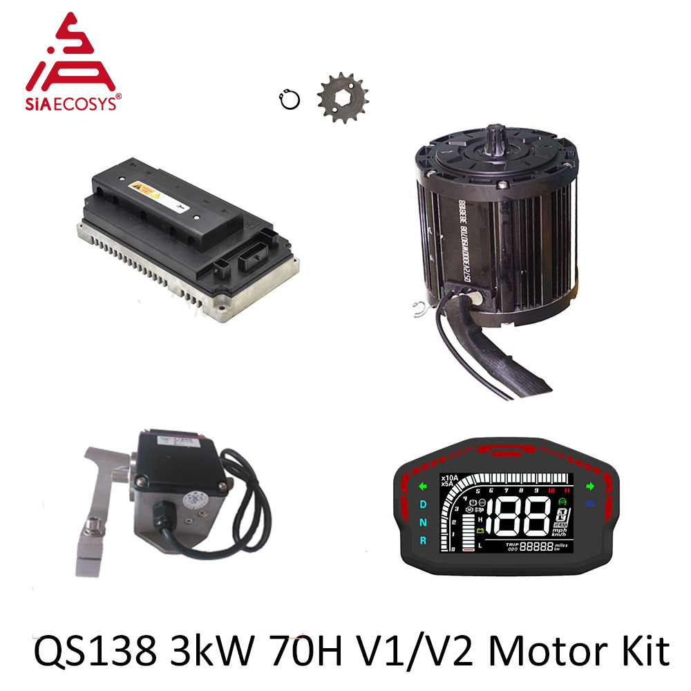 Fardriver Nd72850 Controller - QSMOTOR QS138 3000W 72V 미드 드라이브