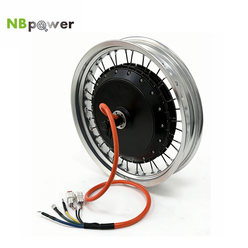 Qs Motor 273 8000W Hub Motor - 컬러풀 17x3.0 NBpower/QS V3 273 40H