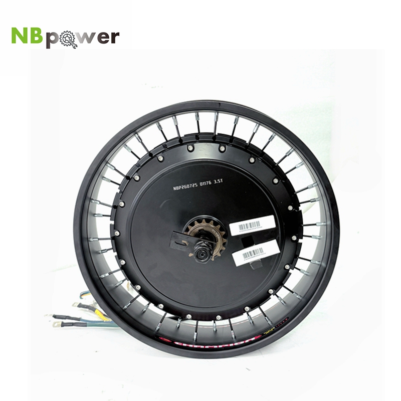 Qs Motor 273 8000W Hub Motor - NBpower/QS V3 273 40H 오토바이 20/24/26x4.0