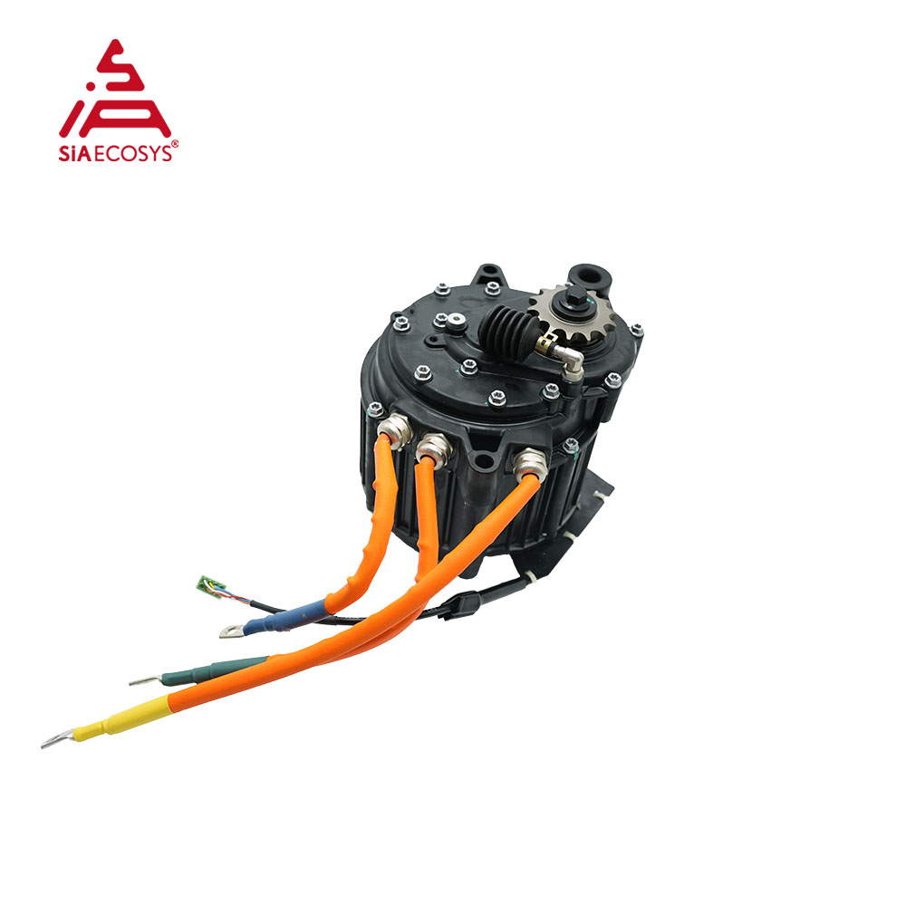 Mid Drive Motor Kit 72V 5000W - QSMOTOR J155A-36 5000W 72V 헤어핀 PMSM