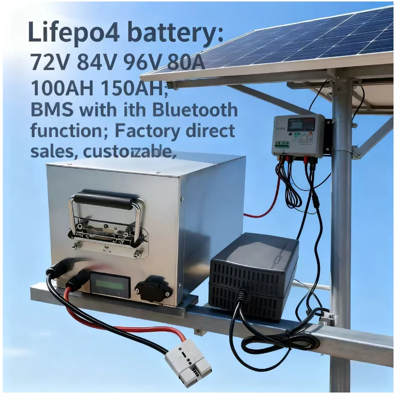 Lifepo4 72V 100Ah Battery Pack Ev - LIFEPO4 배터리 팩 BMS 포함 72V