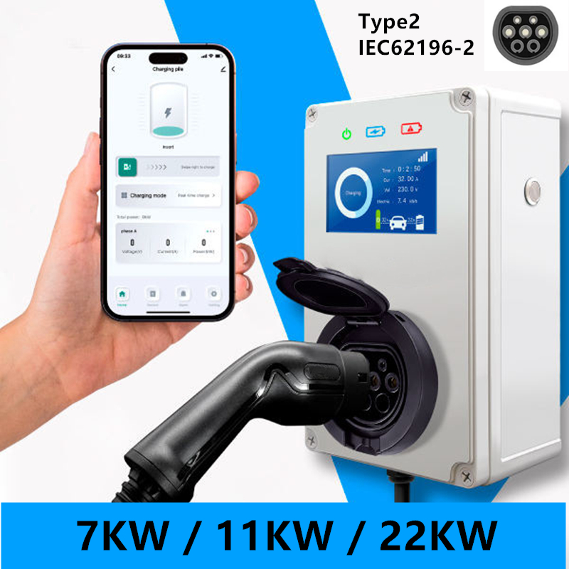 Ev Charger Type 2 22Kw 32A 3 Phase - 타입 2 EV 충전기 32A 7KW