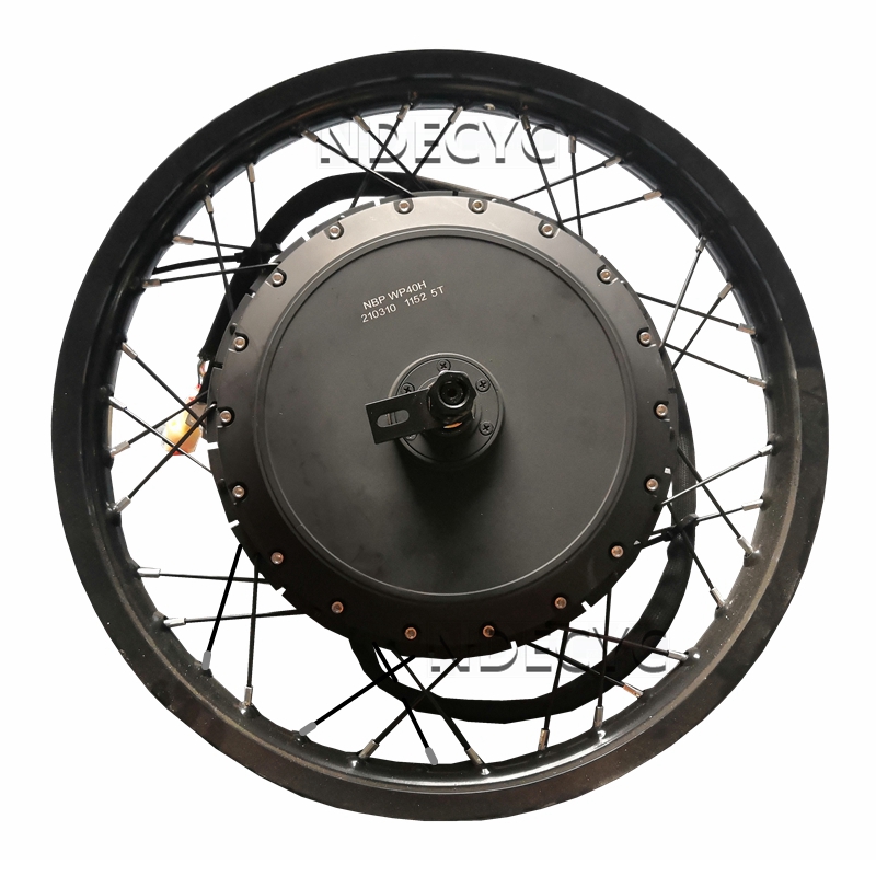 Qs Motor 273 8000W Hub Motor - NBpower/QS V3 273 40H 오토바이 18인치