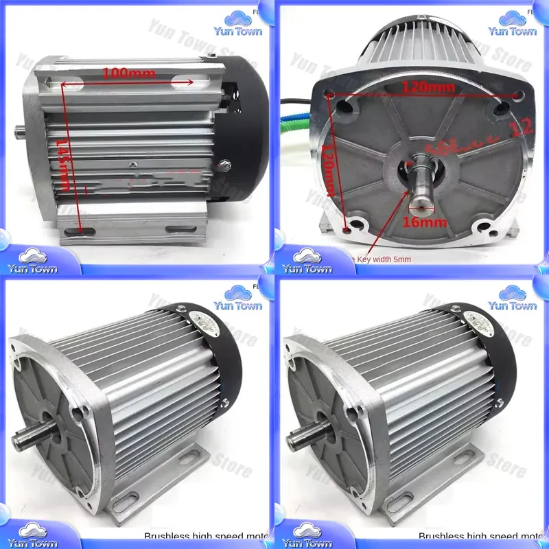 Ev Electric Motor Conversion Kit Car - 전기차 개조용 브러시리스 모터 1500W 1800W