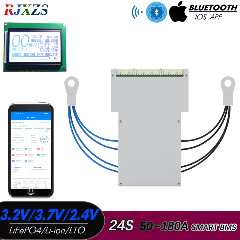 Smart Bms 24S 200A Bluetooth Lifepo4 - 8S ~ 20S 22S 24S 스마트
