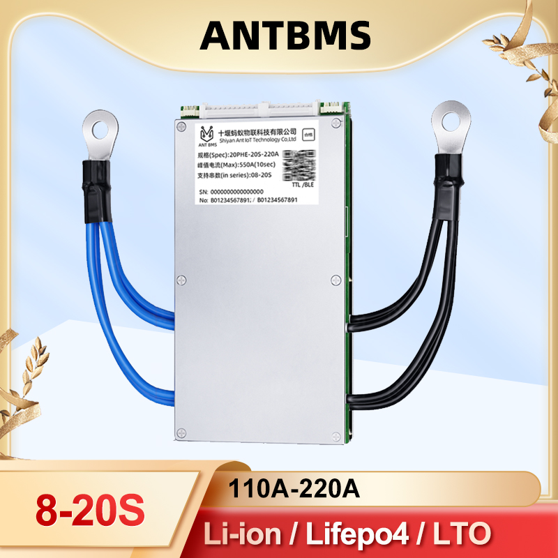 Smart Bms 24S 200A Bluetooth Lifepo4 - ANT 스마트 BMS 8S-20S WiFi 및