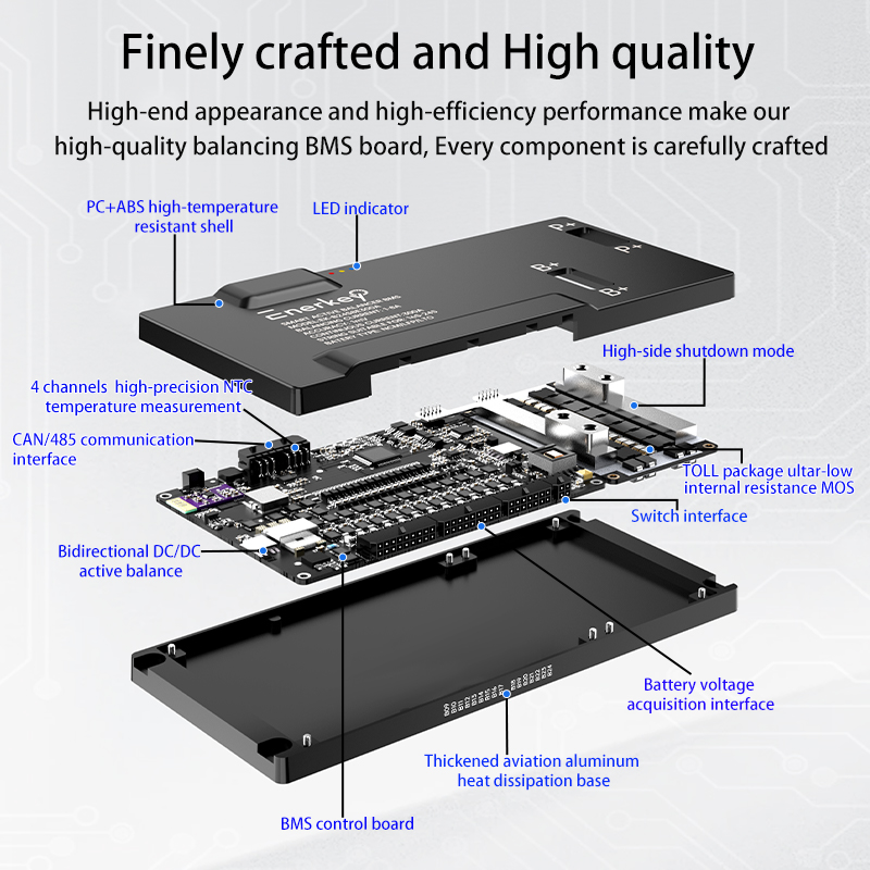 에너키 스마트 BMS 16S-24S 200A 250A  - Smart Bms 24S 200A Bluetooth Lifepo4 리뷰 및 가격