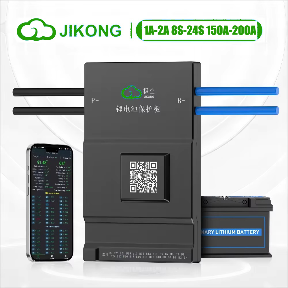 JK BMS 액티브 밸런스 150A 200A 지콩 1A - Smart Bms 24S 200A Bluetooth Lifepo4 리뷰 및 가격