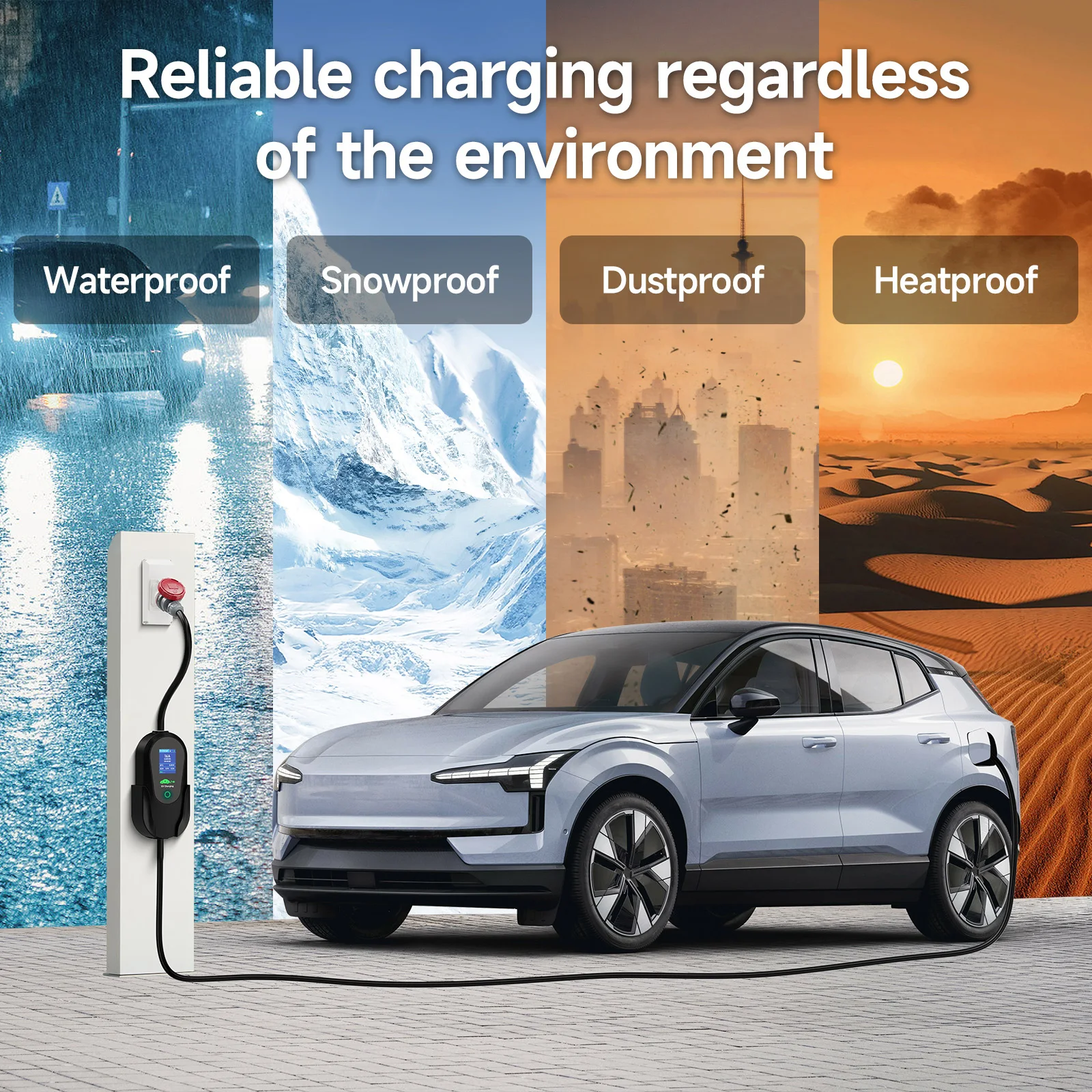 퍼피FC 휴대용 11KW 전기차 충전기 타입2 16A  - Type 2 Portable Ev Charger 11Kw Cee 리뷰 및 가격