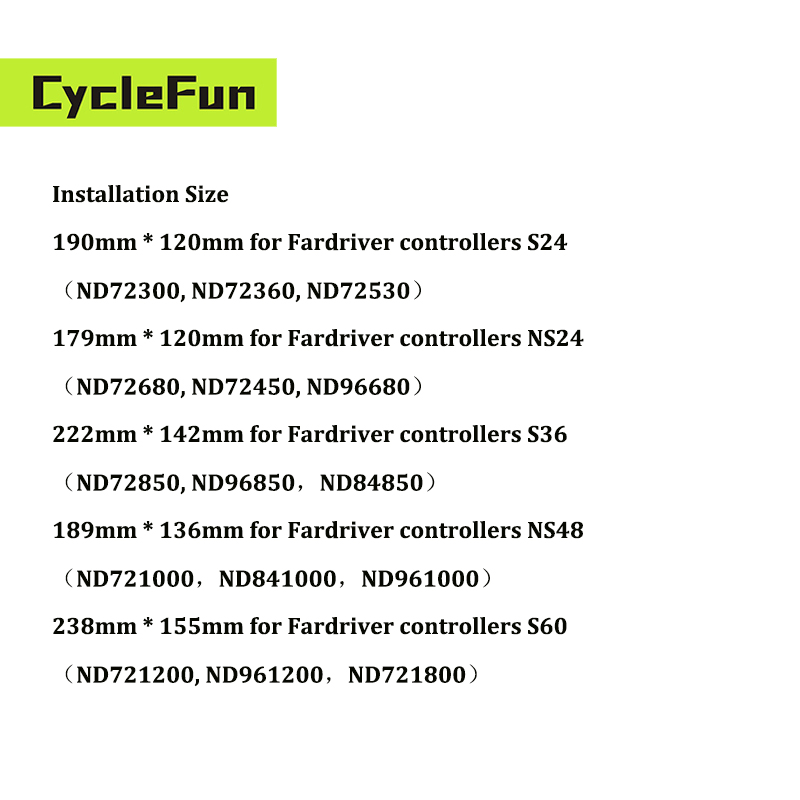 Fardriver 컨트롤러 용 CNC 알루미늄 수냉 바 - Fardriver Nd72850 Controller 리뷰 및 가격