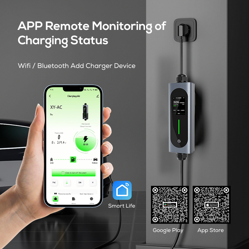 오브로드 EV 자동차 충전기 16A 11kW 휴대용 타 - Type 2 Portable Ev Charger 11Kw Cee 리뷰 및 가격