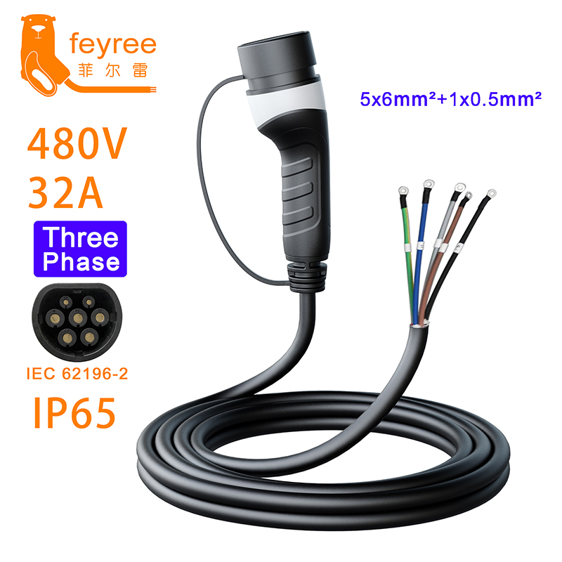 페이리 3상 전기차용 타입2 소켓 5m 케이블 16A  - Ev Charger Type 2 22Kw 32A 3 Phase 리뷰 및 가격