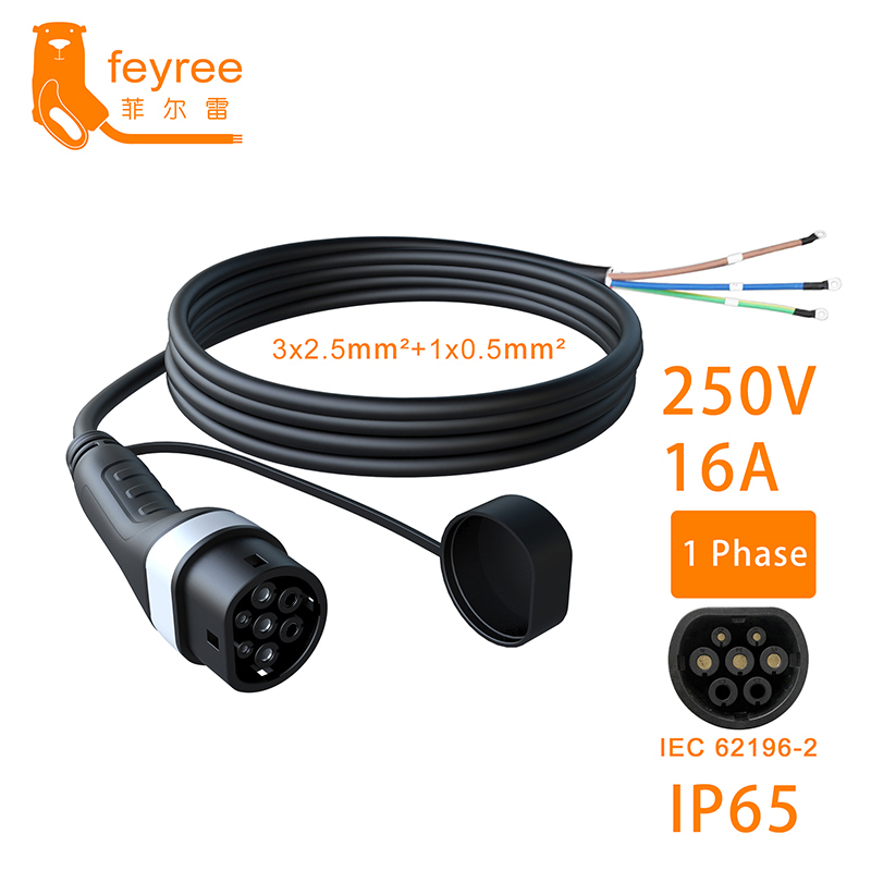 페이리 3상 전기차용 타입2 소켓 5m 케이블 16A  - Ev Charger Type 2 22Kw 32A 3 Phase 리뷰 및 가격