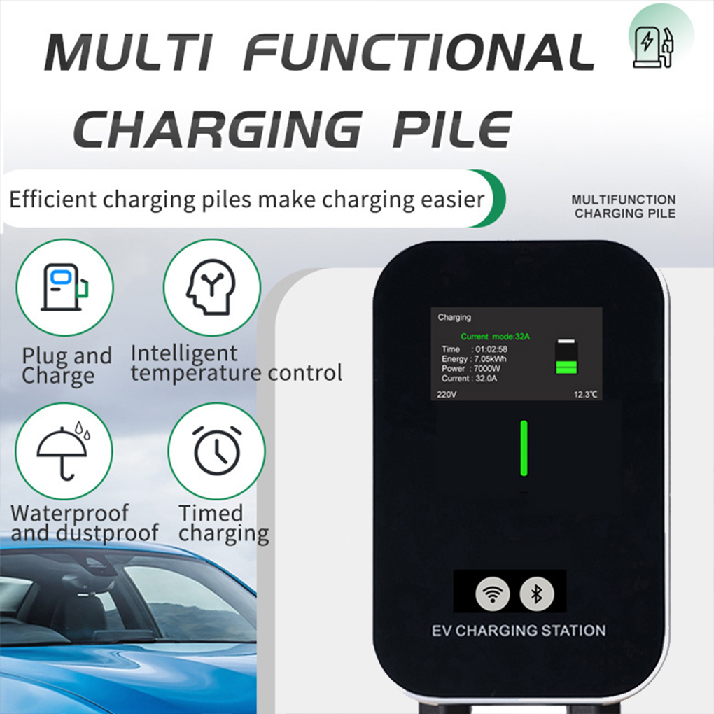 TYPE-2 Wallbox EV 충전기 7KW 11KW - Ev Charger Type 2 22Kw 32A 3 Phase 리뷰 및 가격