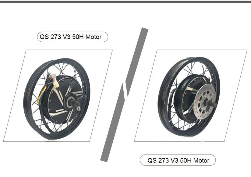 전기 오토바이 모터 키트 QS 273 50H 200mm - Qs Motor 273 8000W Hub Motor 리뷰 및 가격