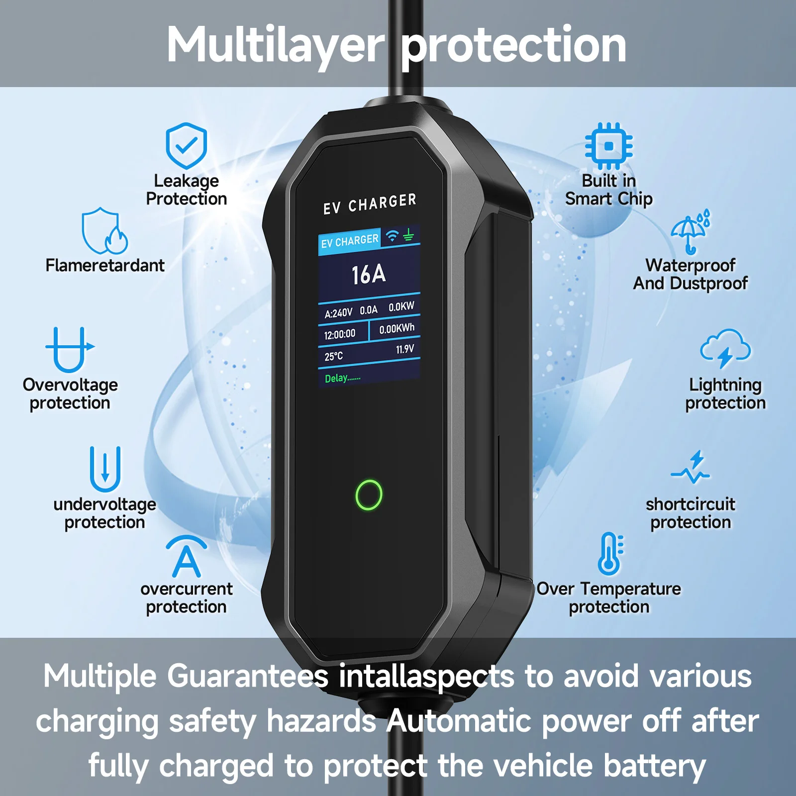 AFYEEV 타입2 휴대용 전기차 충전기 11KW 16 - Type 2 Portable Ev Charger 11Kw Cee 리뷰 및 가격
